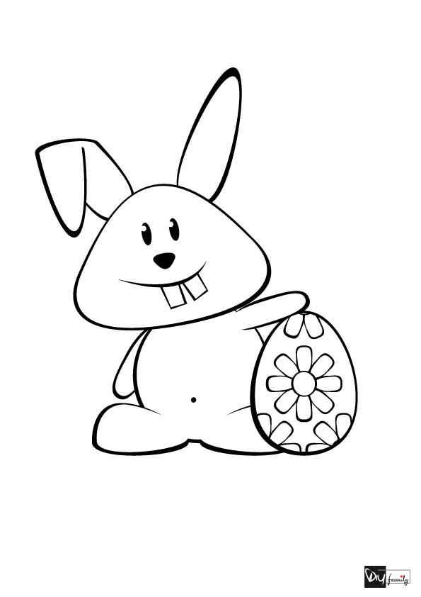 Malvorlage Osterhase Einfach Coloring and Malvorlagan