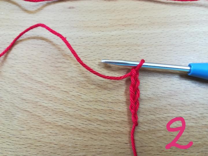 Wimpelkette aus Wolle