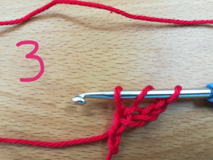 Wimpelkette aus Wolle