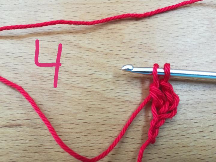 Wimpelkette aus Wolle