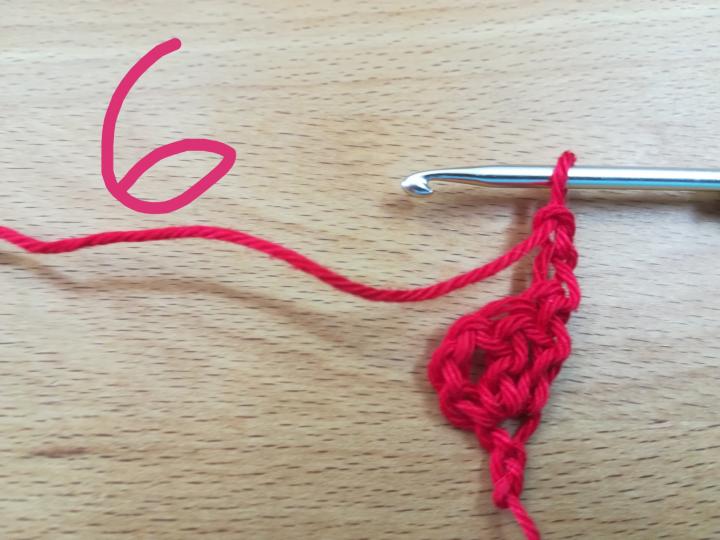 Wimpelkette aus Wolle