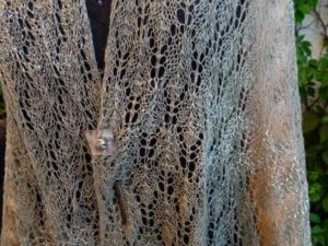 Lace-Tuch selber stricken - Häckelanleitung1