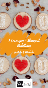 I Love U Stringart - Anleitung