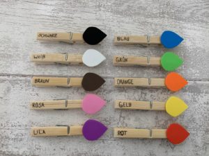 Farben lernen: Die Mischpalette - Anleitung