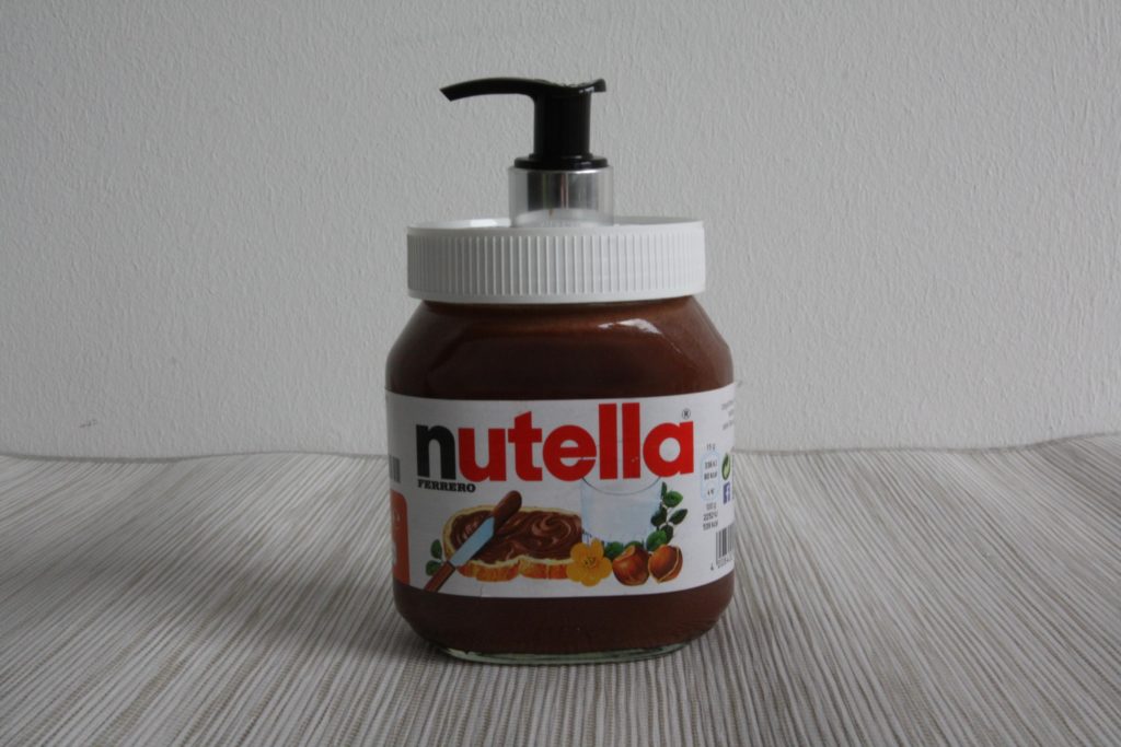 Nutella-Seifenspender