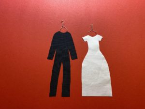 Originelle Hochzeitskarte selbst gemacht