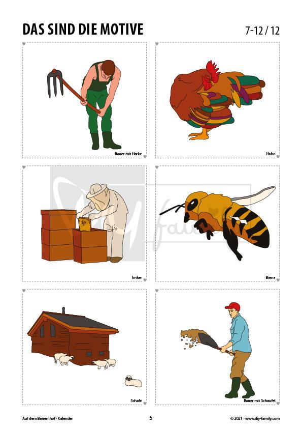 Bauernhof 2 – Kalender 2021
