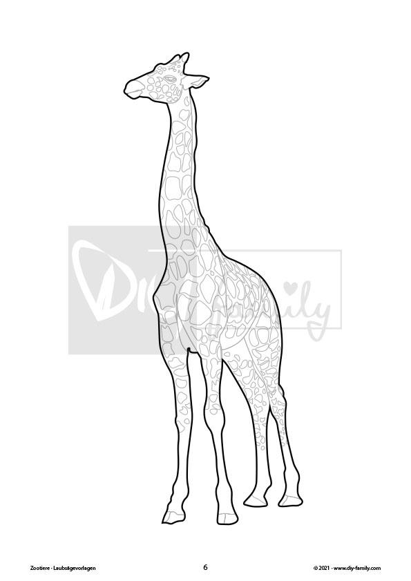 Zootiere – Laubsägevorlagen