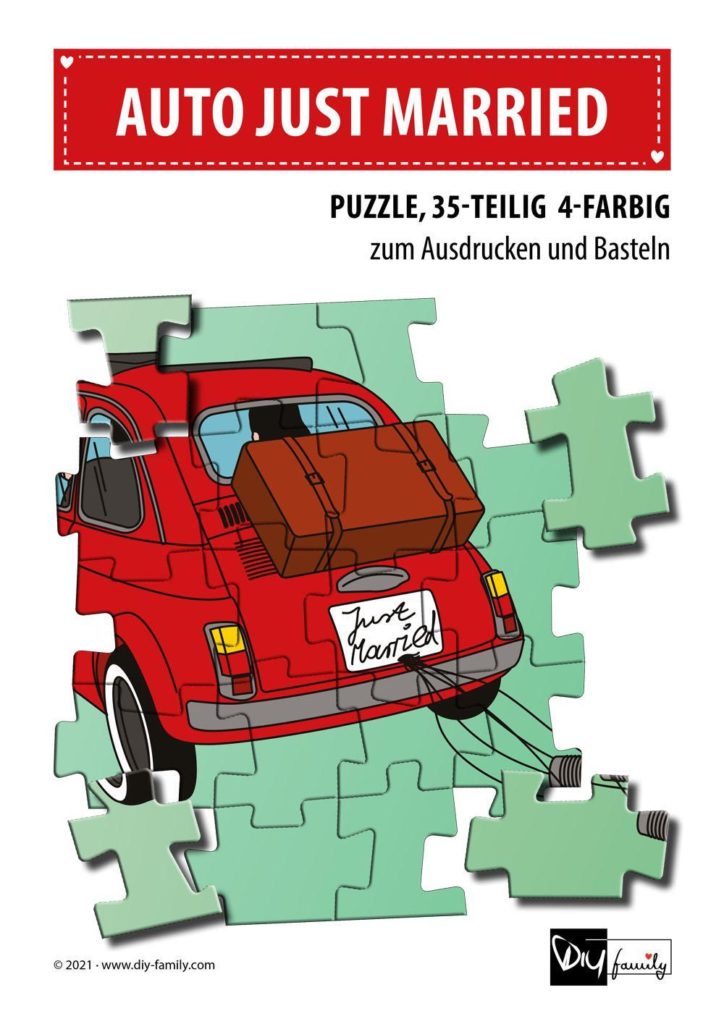 Auto Just Married – Puzzle