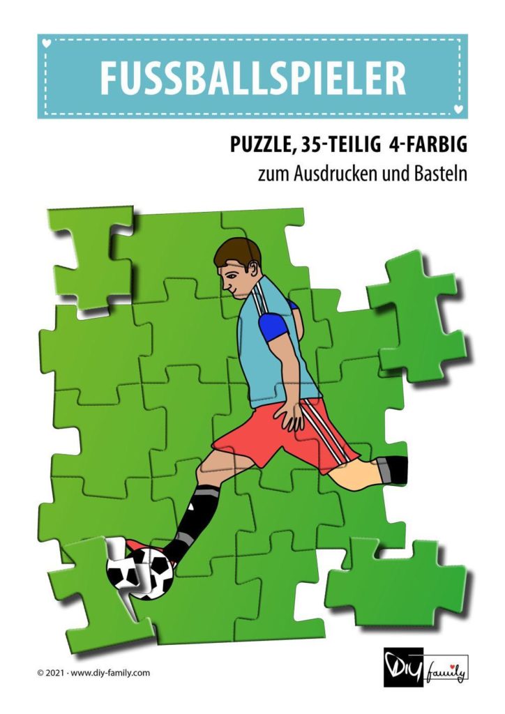 Fussballspieler – Puzzle