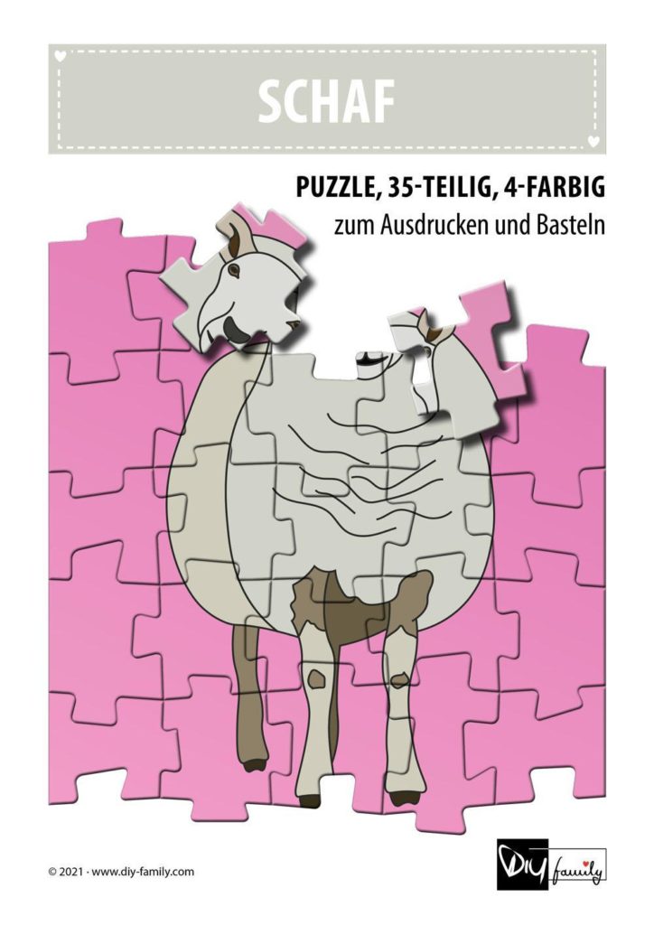 Schaf – Puzzle