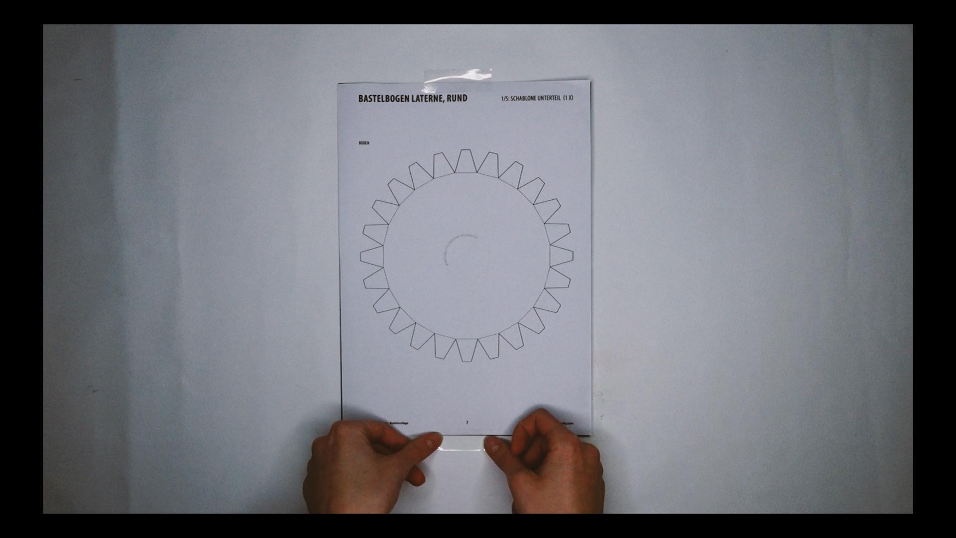 St. Martins Laterne rund