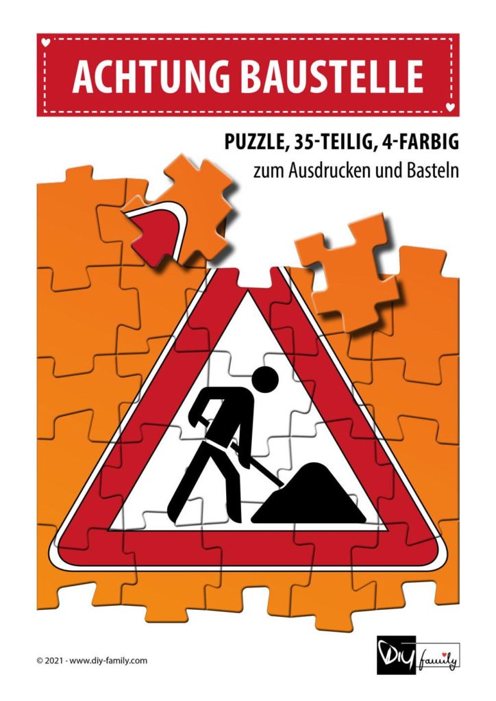 Achtung Baustelle – Puzzle