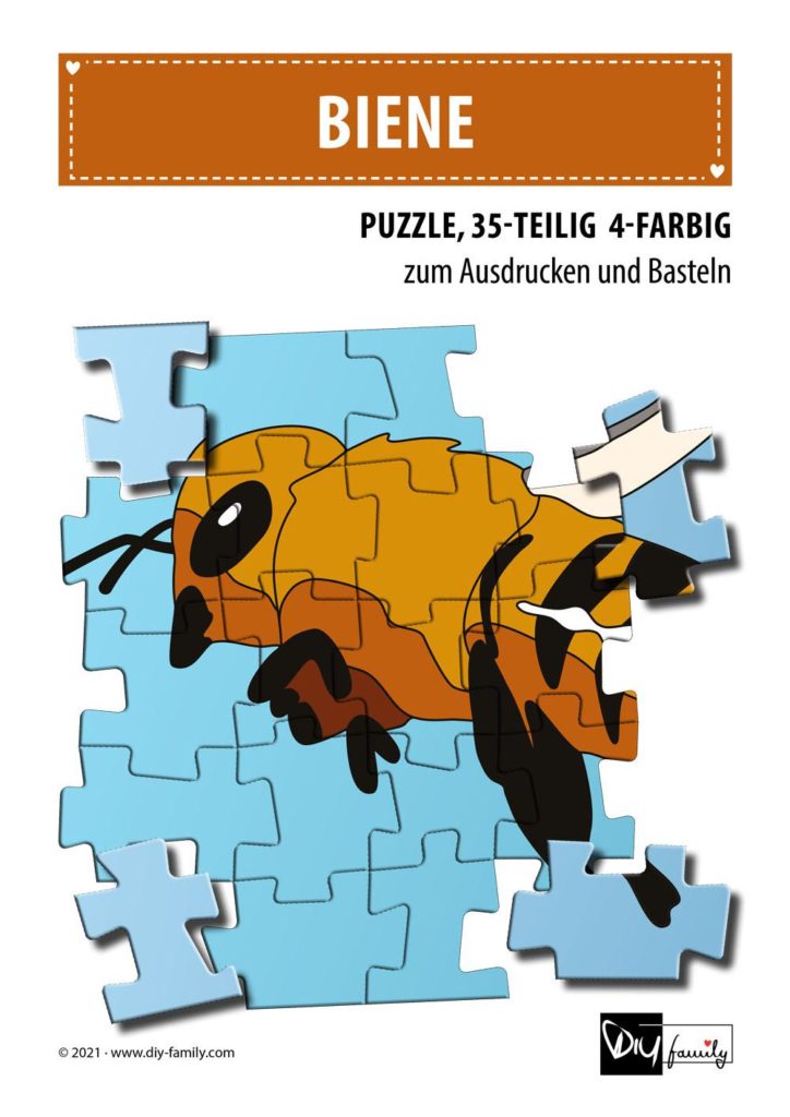Biene – Puzzle