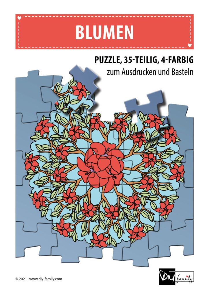 Blumen – Puzzle