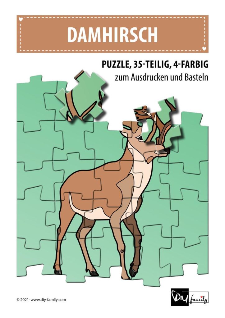 Damhirsch – Puzzle