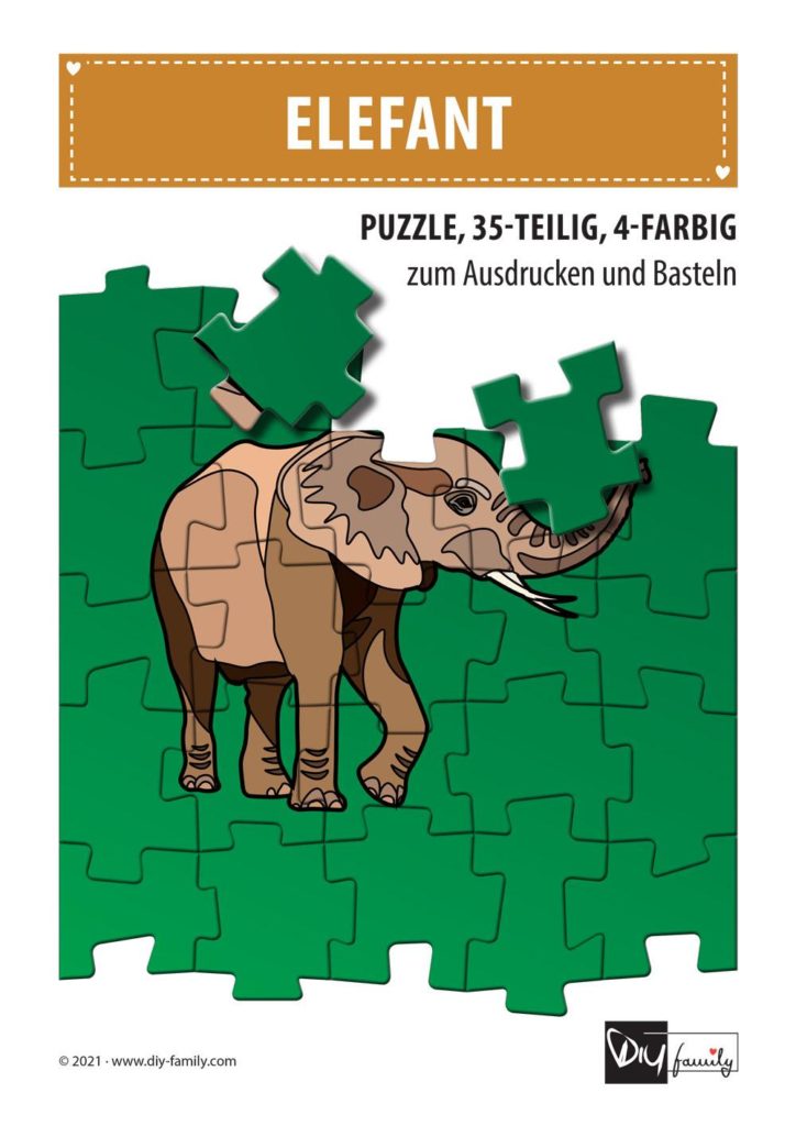 Elefant – Puzzle