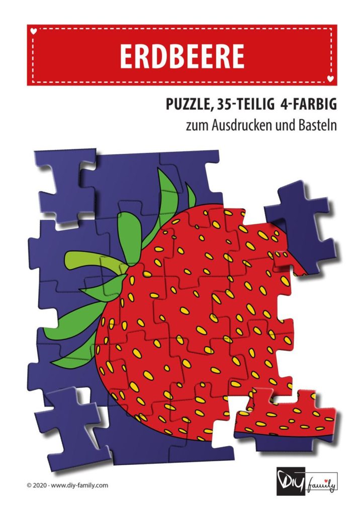 Erdbeere – Puzzle