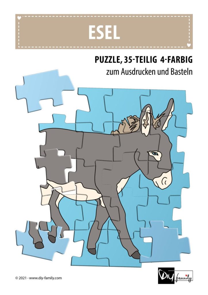 Esel – Puzzle