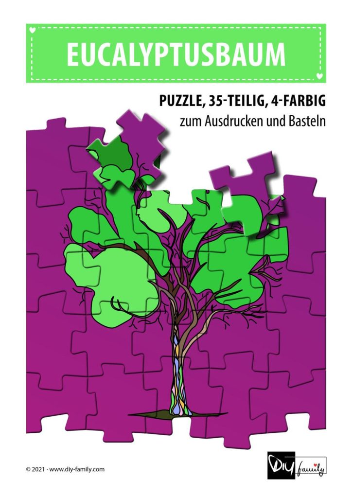 Eucalyptusbaum – Puzzle