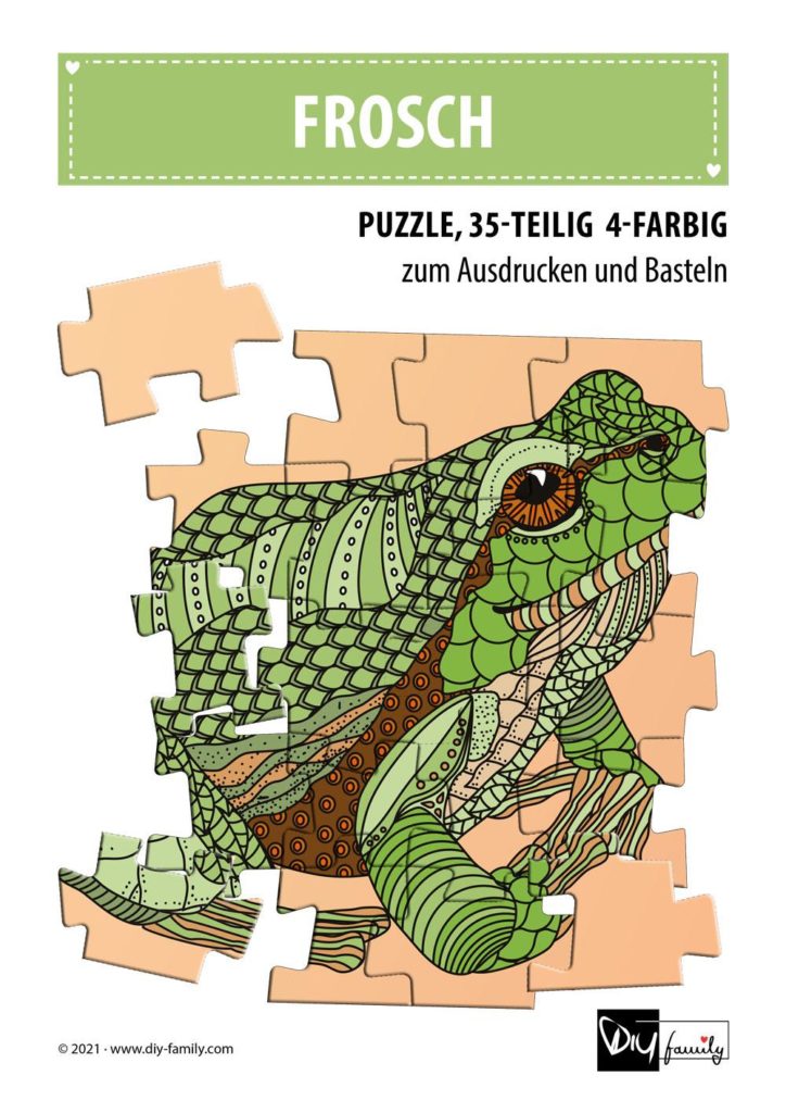 Frosch – Puzzle