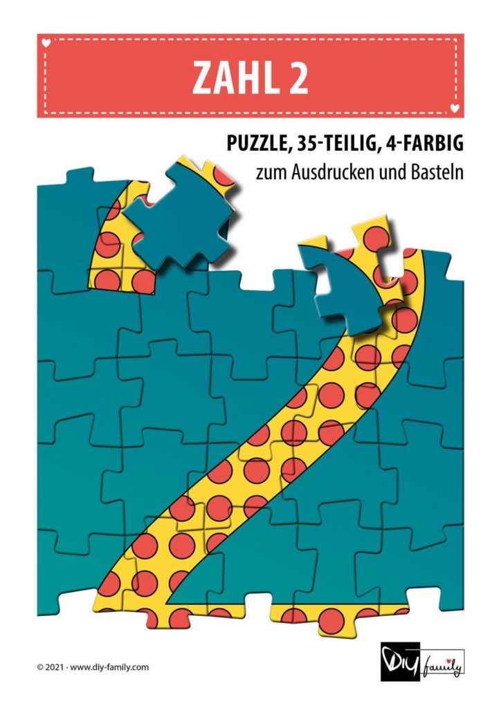 Gepunktete Zahlen 2 – Puzzle