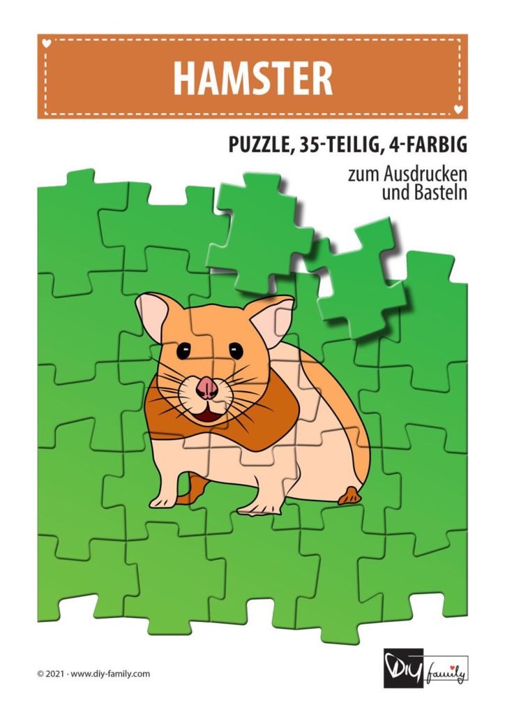 Hamster – Puzzle