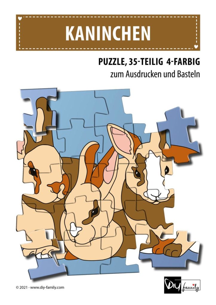 Kaninchen – Puzzle