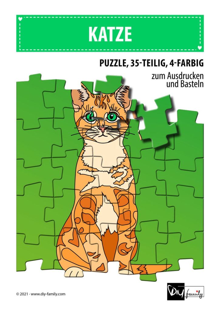 Katze – Puzzle