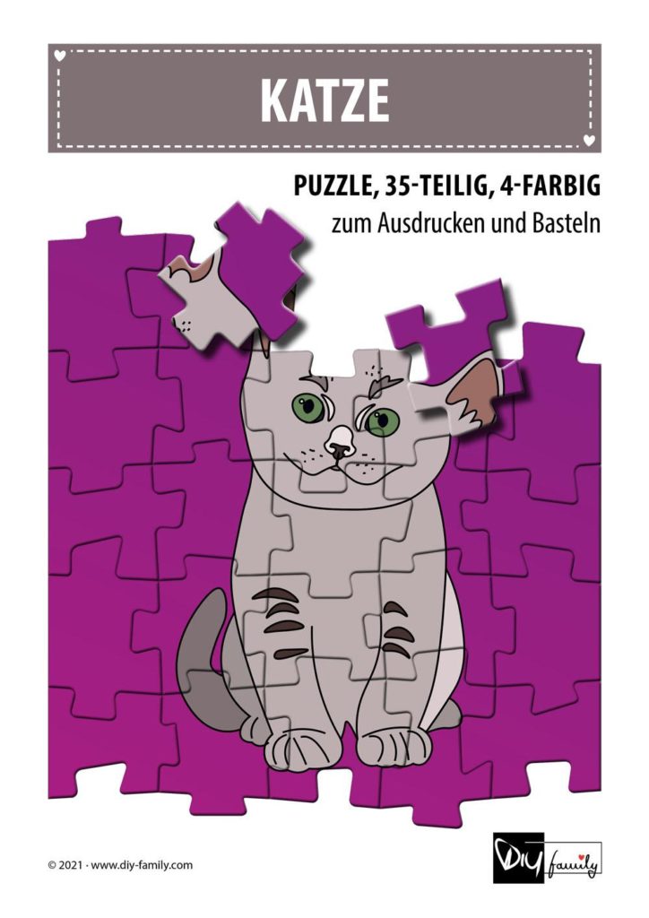 Katze – Puzzle