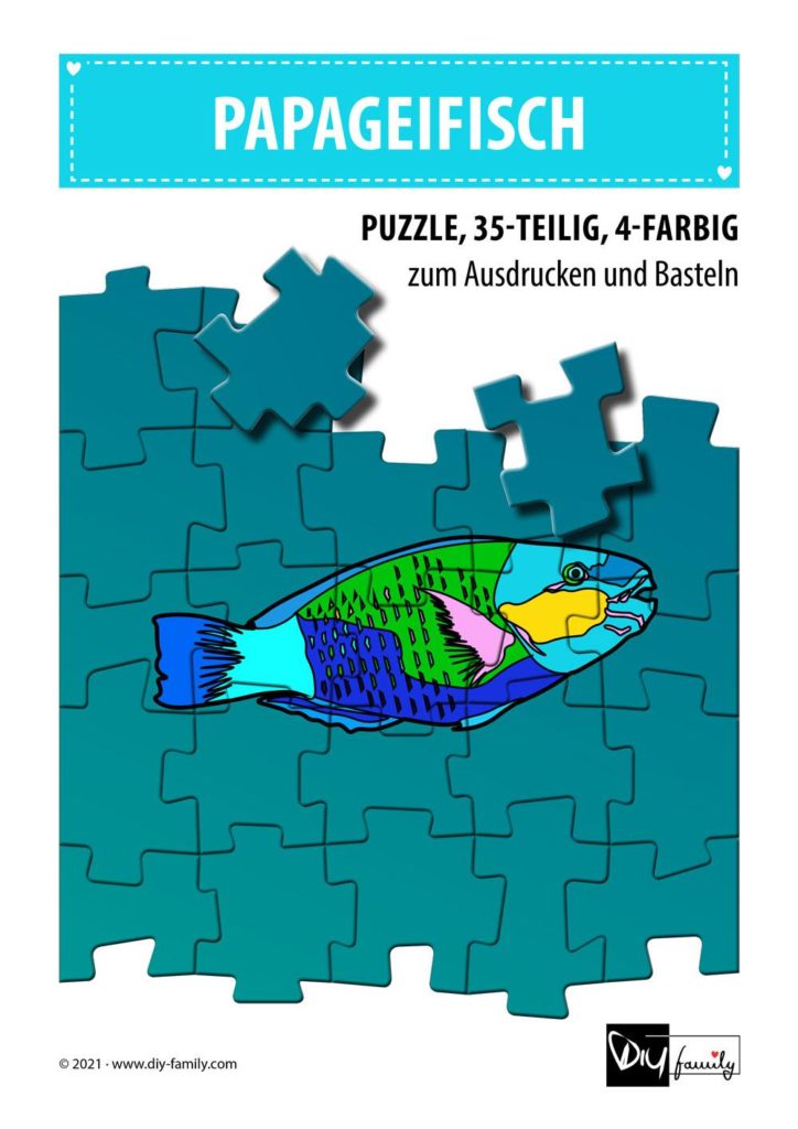 Papageifisch – Puzzle