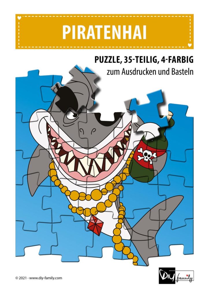 Piratenhai – Puzzle
