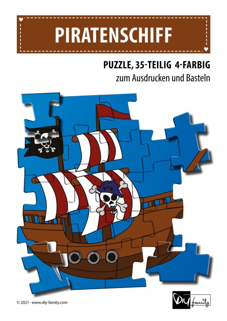Piratenschiff – Puzzle