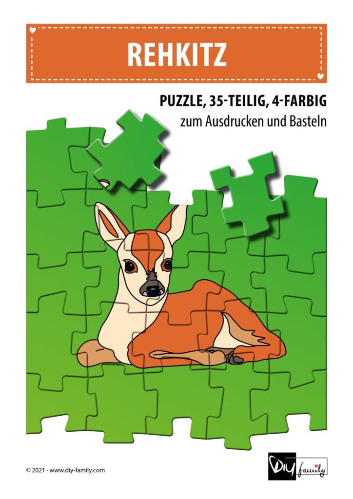 Rehkitz – Puzzle