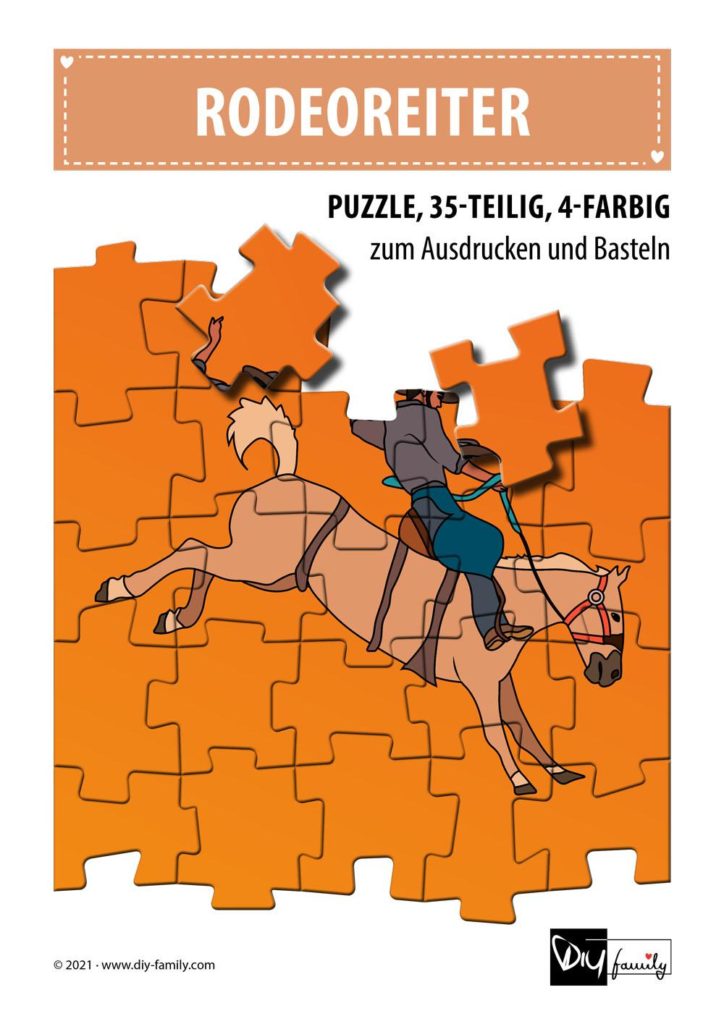 Rodeoreiter – Puzzle