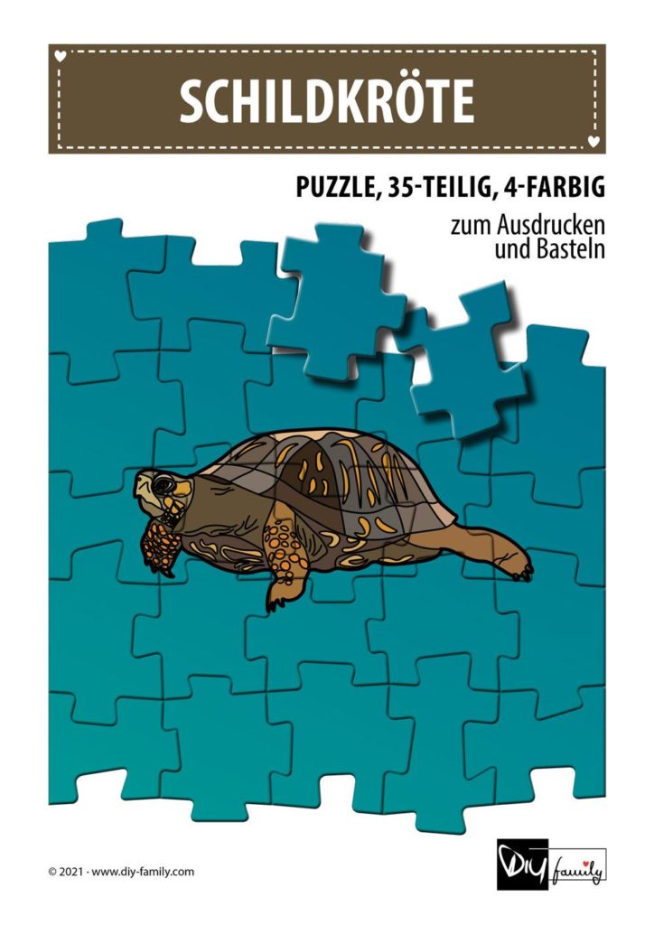 Schildkroete – Puzzle