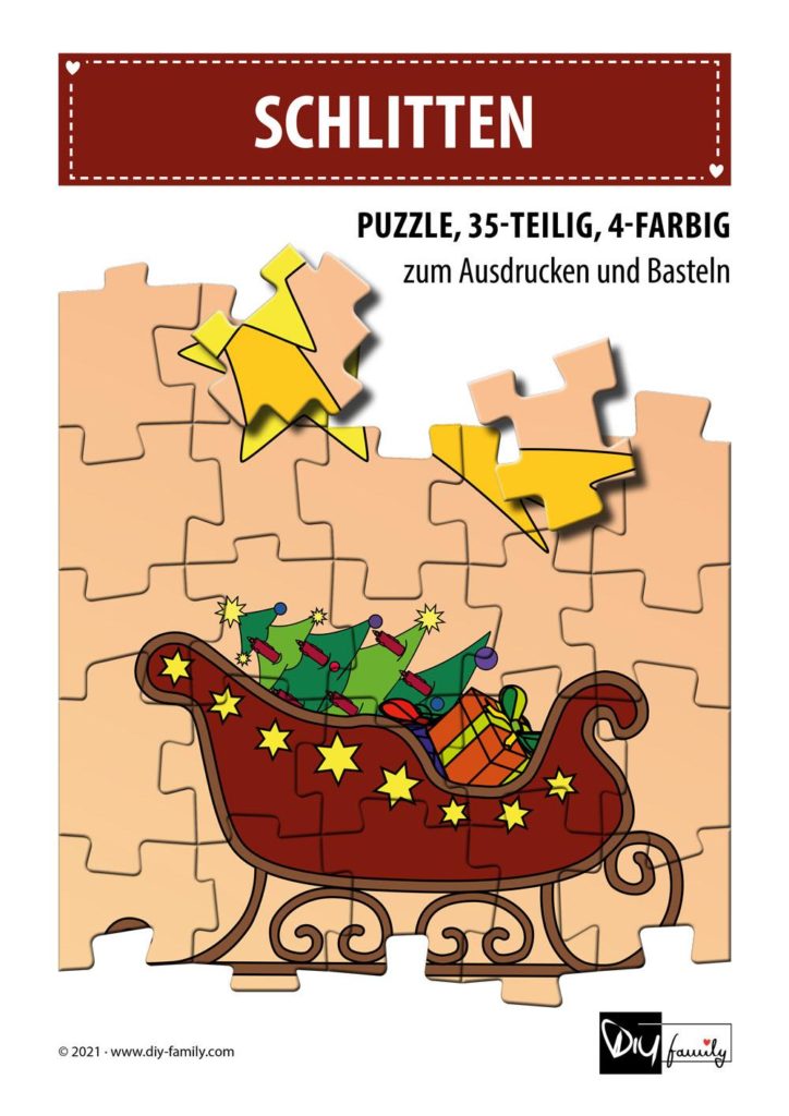 Schlitten – Puzzle