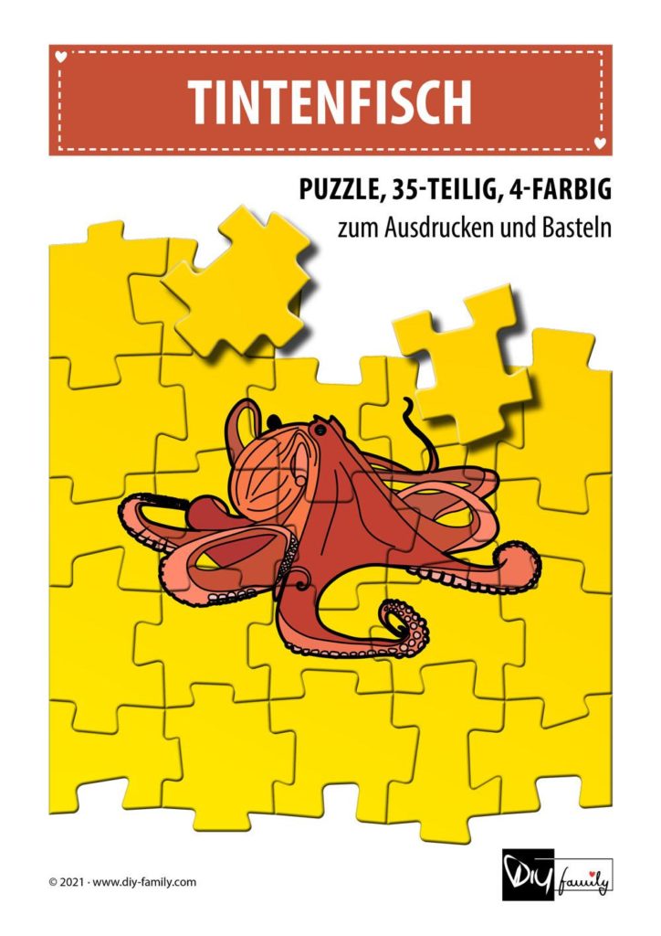 Tintenfisch – Puzzle