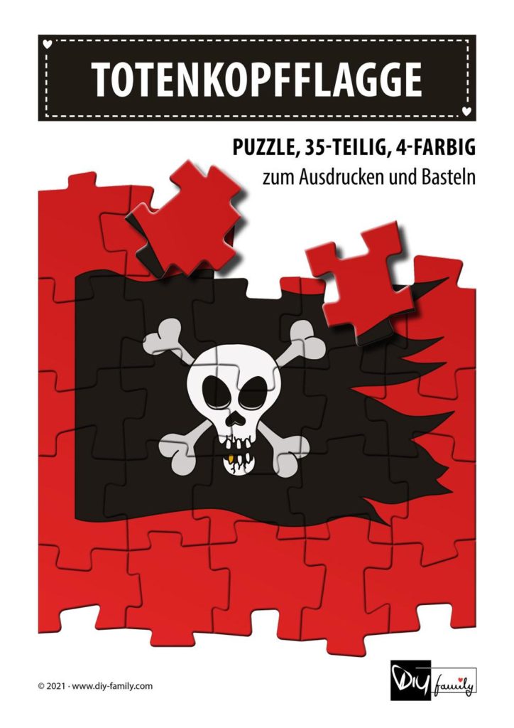 Totenkopfflagge – Puzzle