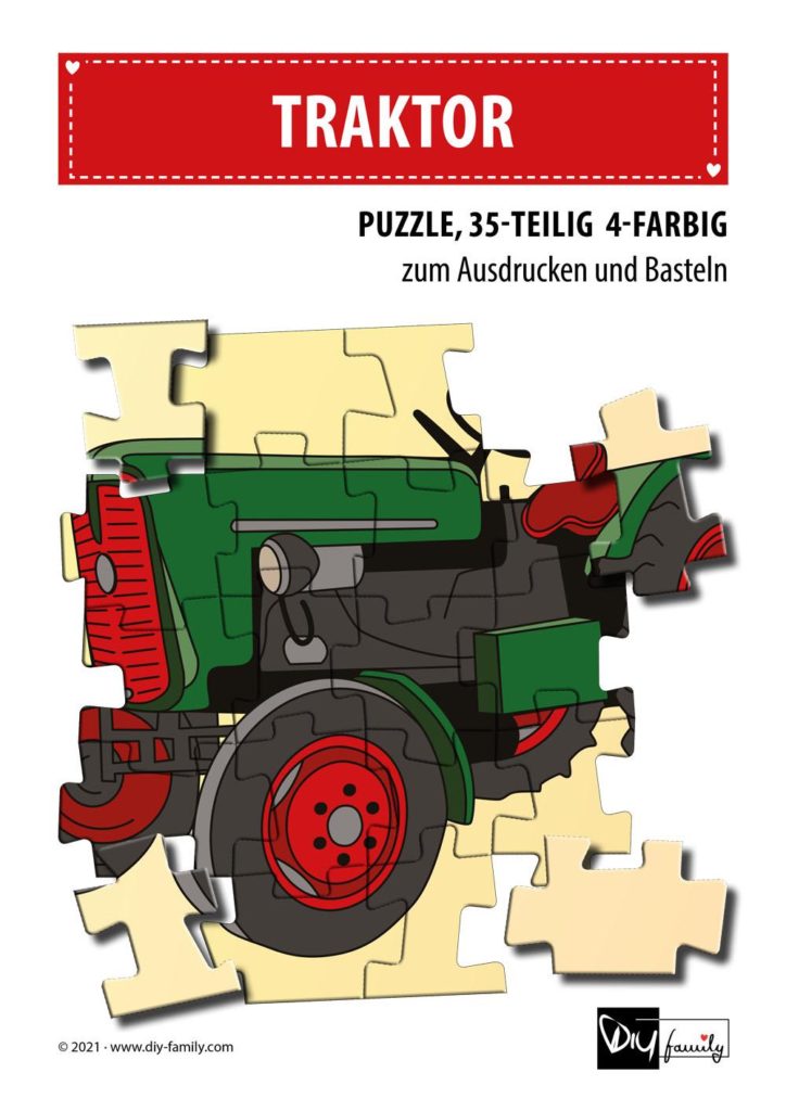 Traktor – Puzzle