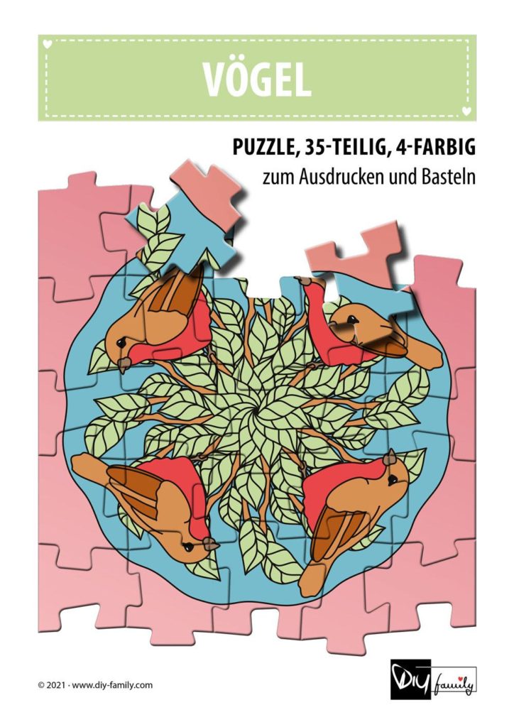 Vögel – Puzzle