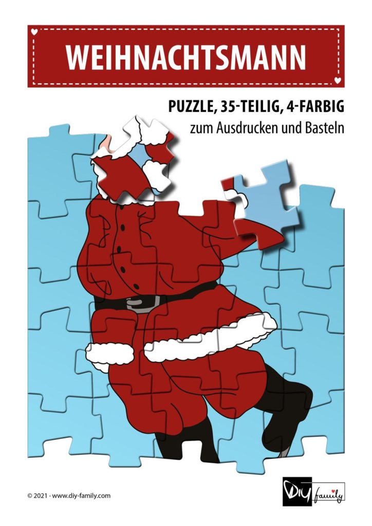 Weihnachtsmann – Puzzle