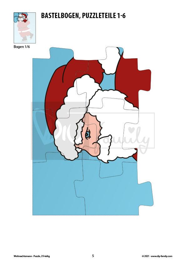 Weihnachtsmann – Puzzle