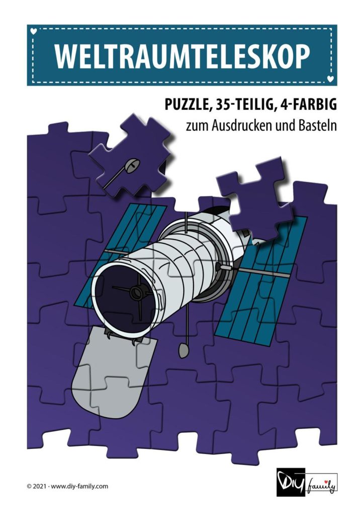 Weltraumteleskop – Puzzle