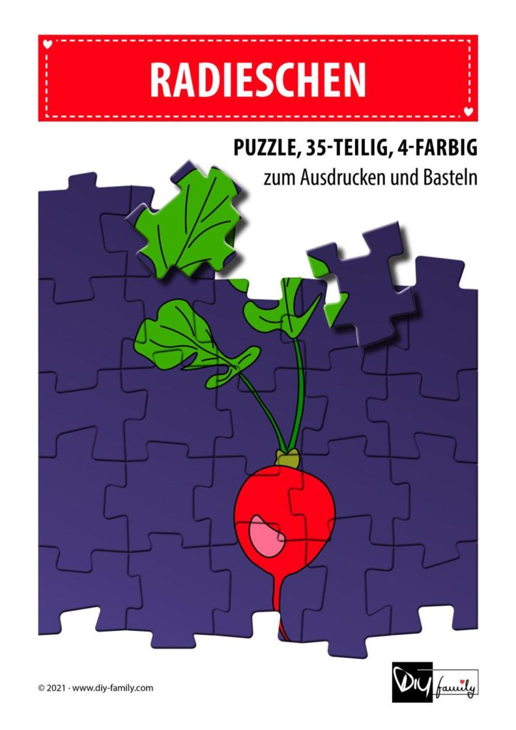 Radieschen – Puzzle
