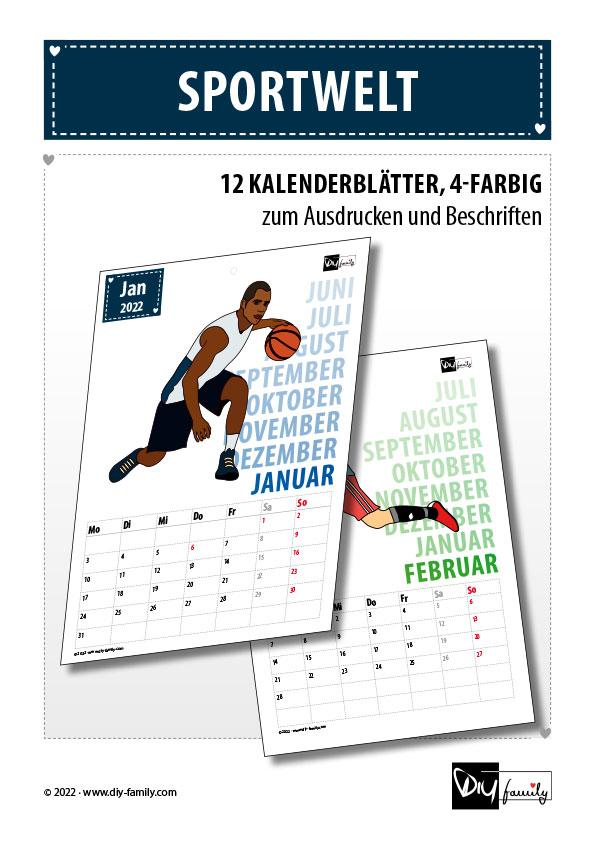 Sportwelt – Kalender 2022