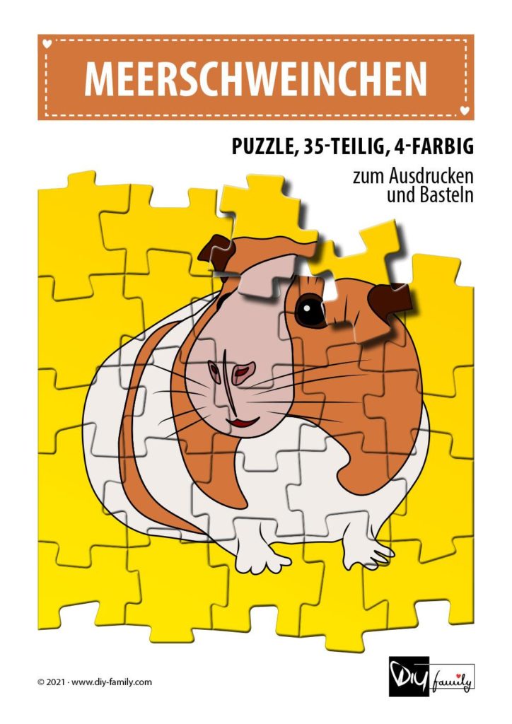Meerschweinchen – Puzzle