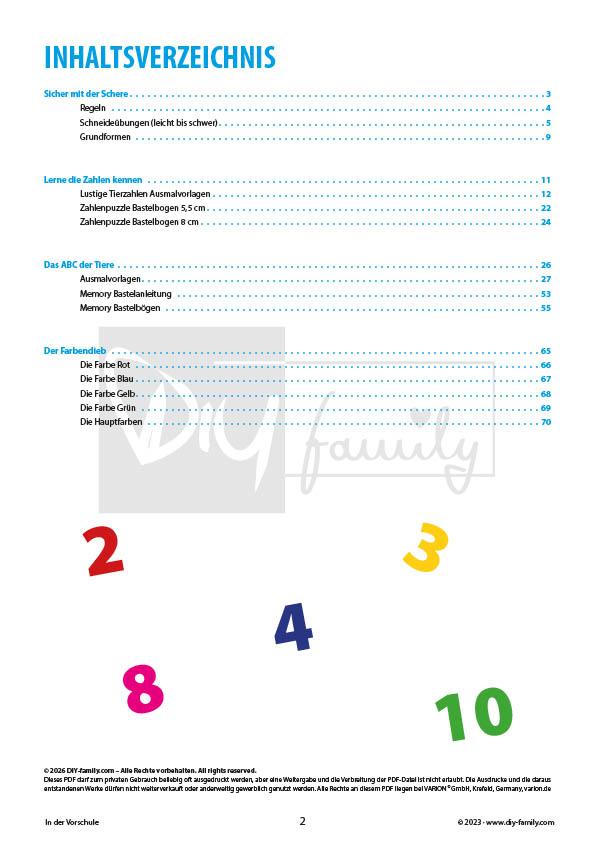 Sammlung „In der Vorschule“