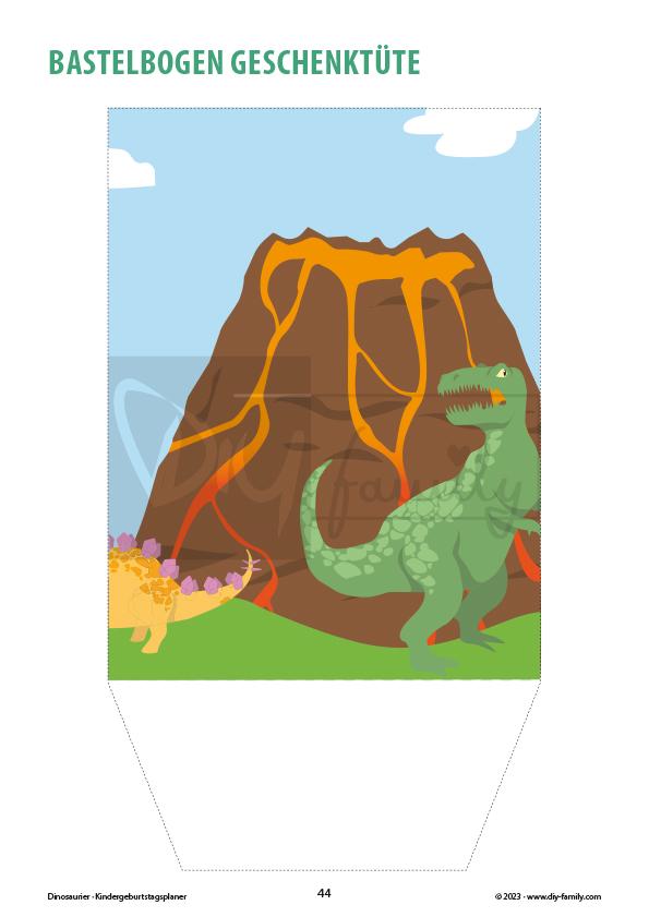Dinosaurier – Kindergeburtstagsplaner