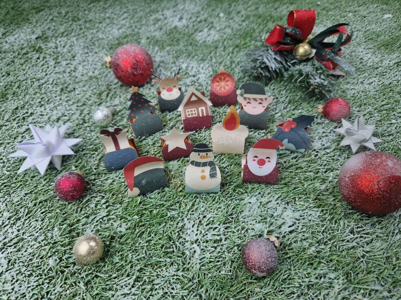 Ferrero Küsschen Banderolen – Advent - DIY-Family Ferrero Küsschen Banderolen – Advent - DIY-Family